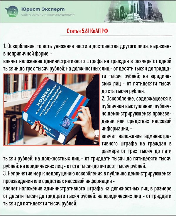 5.61 коап рф срок. Ст 5.61 КОАП РФ. Оскорбление КОАП. Ст 5.61 КОАП РФ оскорбление. Ч.1 ст 5.61 КОАП РФ оскорбление.